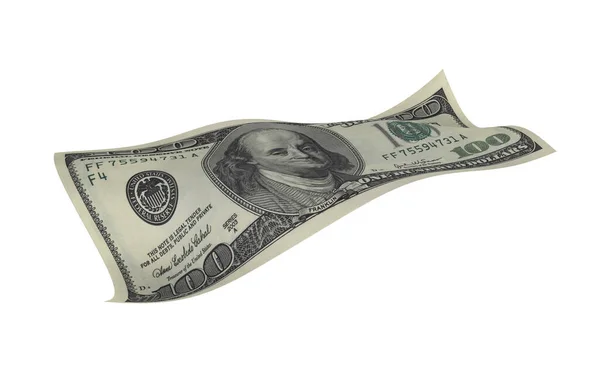 Dolar, Kağıt Para, Amerikan Banknotu, Uçan Para, 3D Render