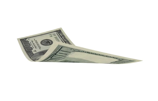 Dollar Paper Money American Banknote Flying Money Render — 스톡 사진