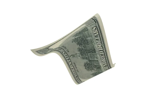 Dollar Paper Money American Banknote Flying Money Render — Stock Photo, Image