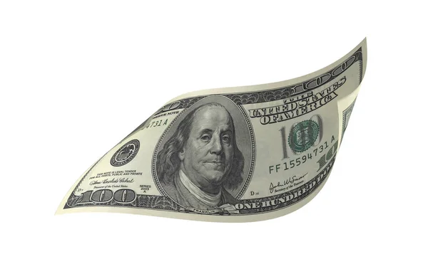 Dolar, Kağıt Para, Amerikan Banknotu, Uçan Para, 3D Render