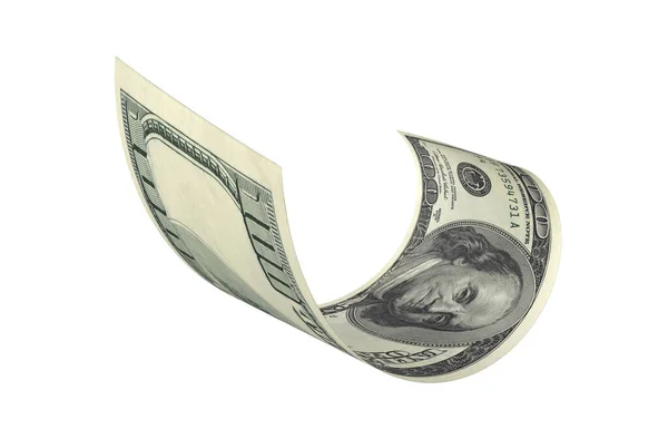 Dolar, Kağıt Para, Amerikan Banknotu, Uçan Para, 3D Render