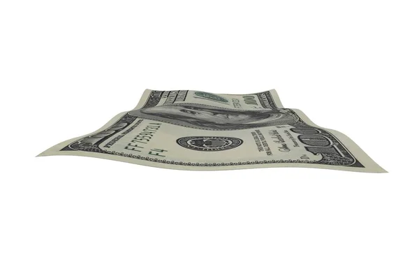 Dollarsedler Papirpenger Amerikanske Sedler Flygende Penger Ruller – stockfoto