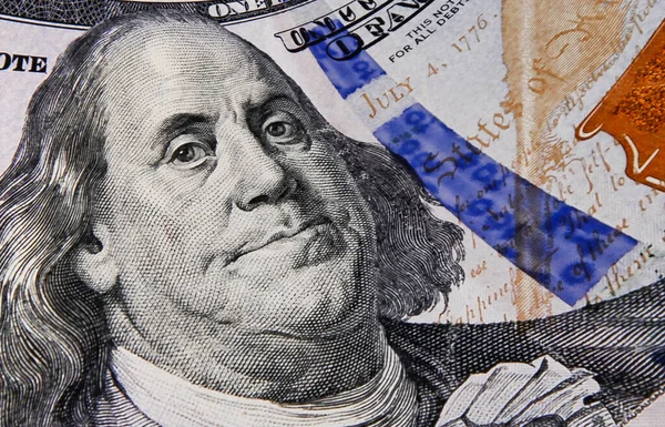 Dólar Americano Ondulado Moedas Flutuantes Notas Banco Americanas — Fotografia de Stock