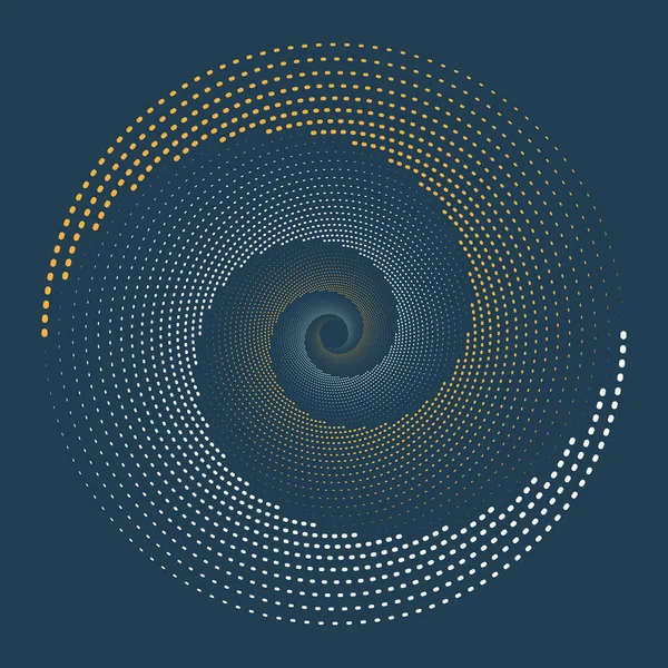 Gloeiende Halftone Dots Circle Hulpelementen Voor Ontwerpen Abstracte Vectorachtergrond — Stockvector