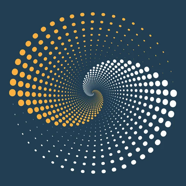 Parlak Yarım Tonlu Noktalar Çemberi, Tasarımlar için Yardımcı Grafiksel Elemanlar, Soyut Vektör Arkaplanı