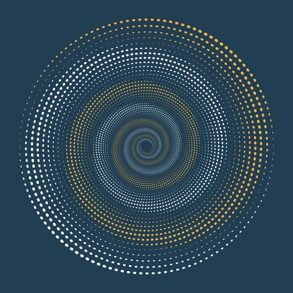 发光半色调圆圈 辅助图形元素设计 抽象矢量背景 — 图库矢量图片