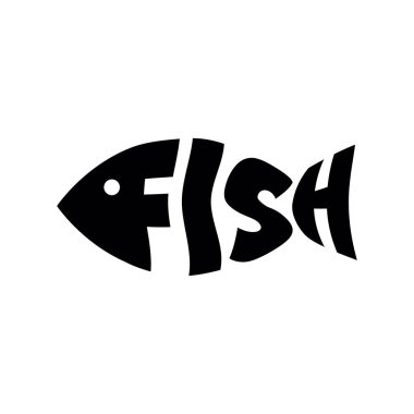 Taze balık, balıkçılar ve balık kulüpleri için logo tasarımı için tasarlanmış yaratıcı balık logosu, özel soyut simge. Balık severler için yaratıcı balık logosu ve ikon tasarımı. Denizde yüzen balıklar. Soyut vektör yaratıcı simge tasarımı.