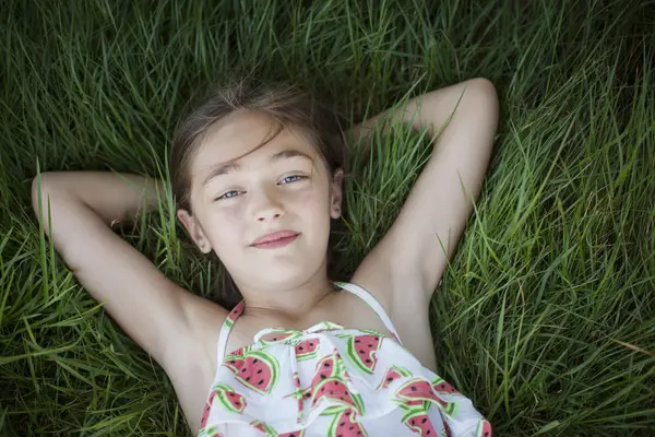 Child in the fresh open air — Stock Photo, Image