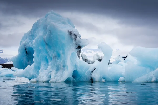 Buzul başında buzul Gölü — Stok fotoğraf