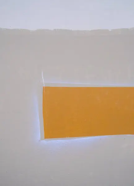 Painted Wall Orange White Paint — Stock Photo, Image