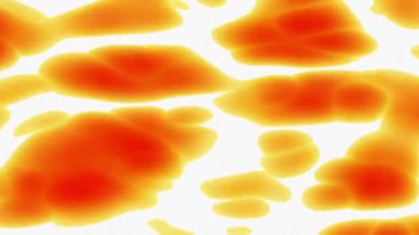 Yoğun Erimiş Lavlar / Magma Canlandırması.