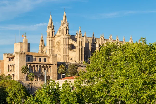 Kupola, Palma-tól. Mallorca, Baleári-szigetek, Spanyolország — Stock Fotó