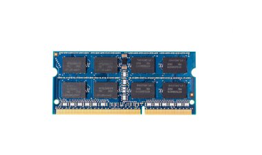Beyaz izole Sdram Ddr3 bellek ölçü birimi