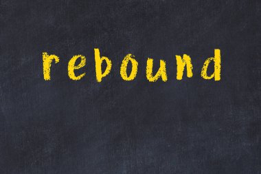 Üzerinde yazıt olan siyah karatahta