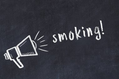 Hoparlör ve yazıt dumanının çizimi