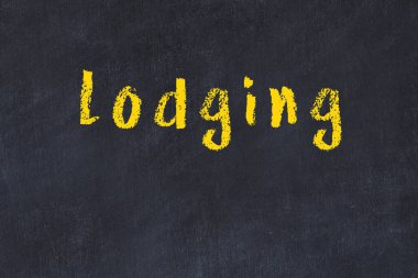 Üzerinde yazı olan siyah karatahta