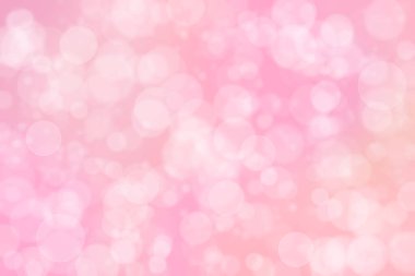 Bokeh ile yumuşak pembe soyut arkaplan