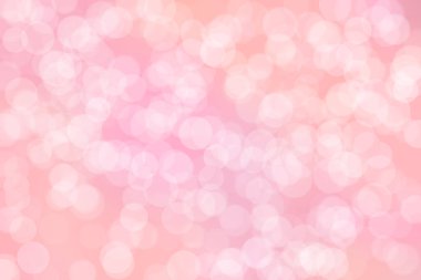 Pembe soyut çözünmüş arkaplan, daire şeklinde bokeh noktalar