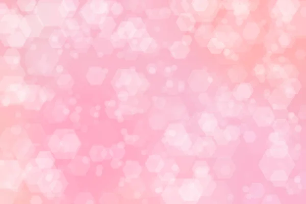 Weicher rosa abstrakter Hintergrund mit Bokeh — Stockfoto