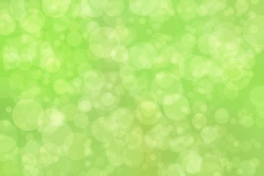 Doğal yeşil soyut arkaplan. Yumuşak ışık noktaları