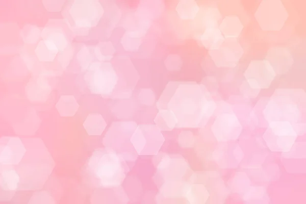 Rosa sfondo romantico con bokeh luci sfocate — Foto Stock