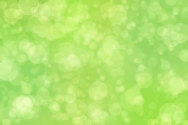 Doğal yeşil soyut arkaplan. Yumuşak ışık noktaları