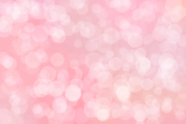 Rosa sfondo romantico con bokeh luci sfocate — Foto Stock