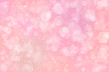 Bokeh odaklı ışıklarla pembe romantik arkaplan