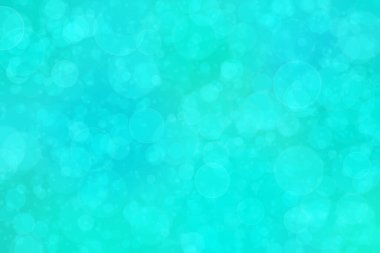 mavi ve yeşil soyut odaklanmış arkaplan, daire şeklinde bokeh noktalar