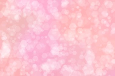 Bokeh ile güzel pembe soyut arkaplan