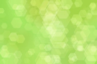 Doğal yeşil soyut arkaplan. Yumuşak ışık odaklı noktalar