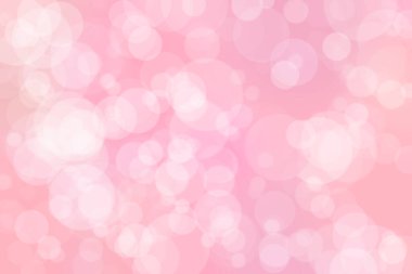 Pembe romantik arka plan. Odaklanmış parlak ışıklar.