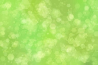 Doğal yeşil soyut arkaplan. Yumuşak ışık odaklı noktalar