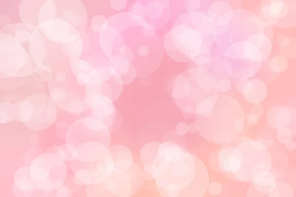 Hermoso Fondo Abstracto Rosa Suave Con Bokeh — Foto de Stock