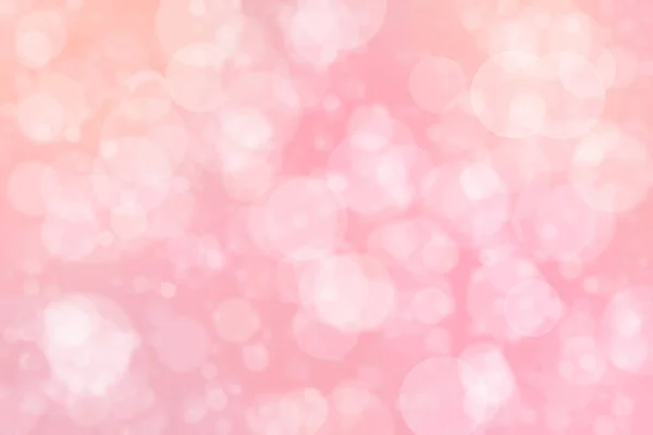 Roze Romantische Achtergrond Met Bokeh Gedefocuste Sprankelende Lichten — Stockfoto