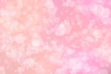 Pembe romantik arka plan. Odaklanmış parlak ışıklar.