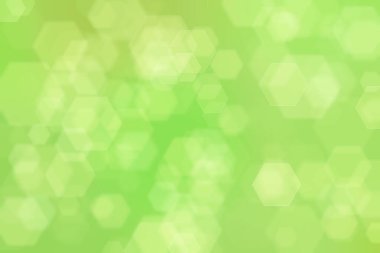 Doğal yeşil soyut arkaplan. Yumuşak ışık odaklı noktalar