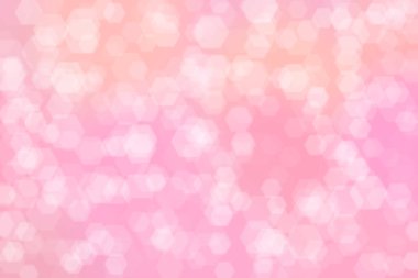 Odaklanamayan açık pembe noktalı eski ve pastel renkli arkaplan