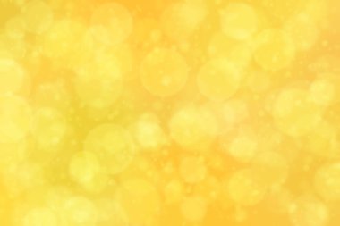 Sıcak sonbahar renklerine sahip soyut arkaplan. Turuncu ve altın bokeh