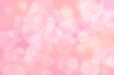 Bokeh ile güzel pembe soyut arkaplan