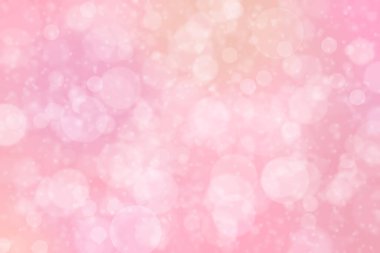 Bokeh ile güzel pembe soyut arkaplan