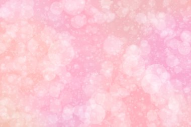 Pembe romantik arka plan. Odaklanmış parlak ışıklar.