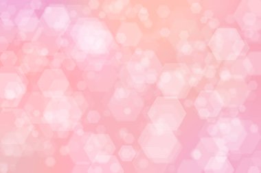 Pembe romantik arka plan. Odaklanmış parlak ışıklar.