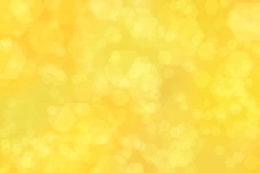 turuncu soyut odaklanmış arkaplan altıgen şekilli bokeh benekleri ile