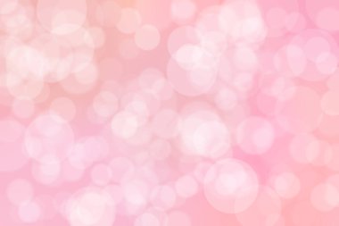 Odaklanamayan açık pembe noktalı eski ve pastel renkli arkaplan