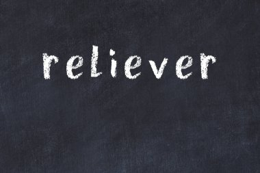 Üzerinde el yazısı olan bir kolej tahtası.