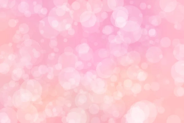 Hermoso Fondo Abstracto Rosa Suave Con Bokeh — Foto de Stock