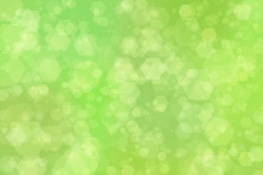 Doğal yeşil soyut arkaplan. Yumuşak ışık odaklı noktalar