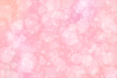 Bokeh ile güzel pembe soyut arkaplan