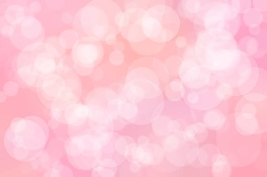 Pembe romantik arka plan. Odaklanmış parlak ışıklar.